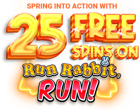 BetCoco 25 Free Spins on Run Rabbit, Run
